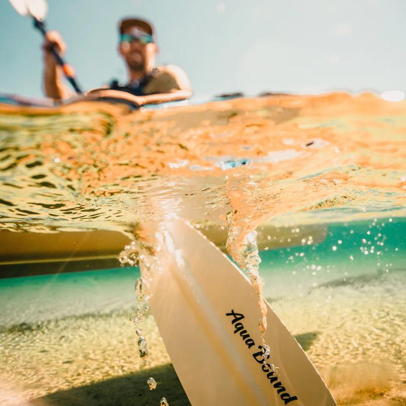 Aqua Bound Sting Ray Hybrid 2pc Posi-Lok⢠Kayak Paddle White  Aqua Bound Sting Ray Hybrid 2pc Posi-Lok⢠Kayak Paddle White
