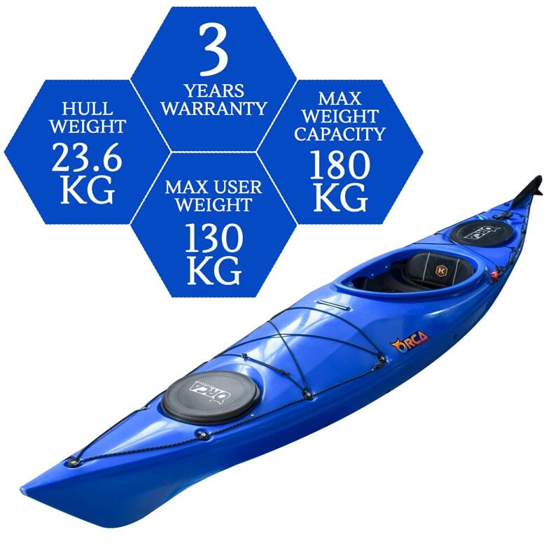 Oceanus 11.5 Single Sit In Kayak - Azura [Wollongong]