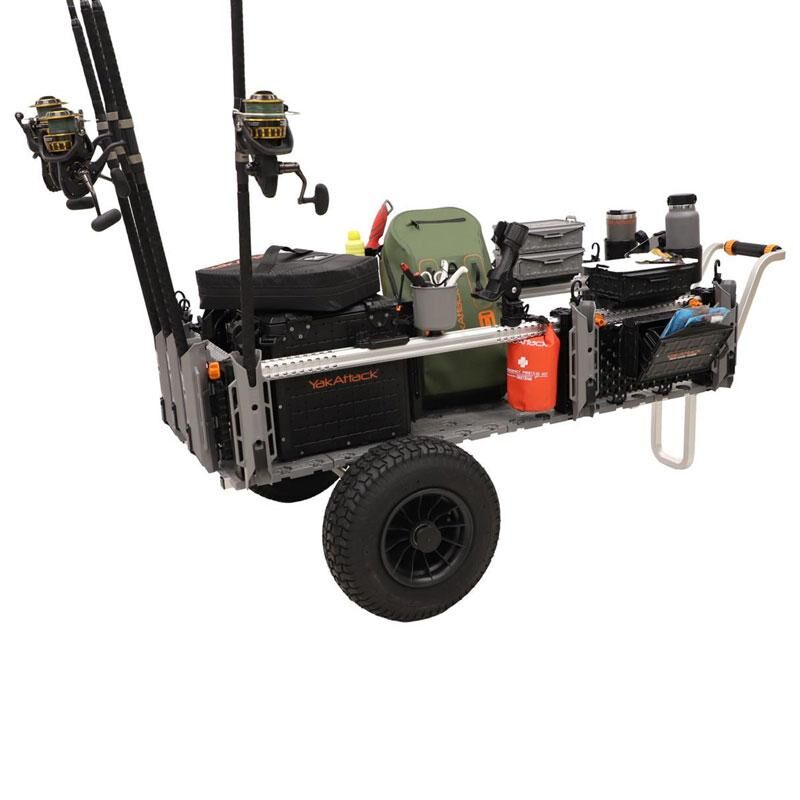 YakAttack SandRig Surf Cart, 20” x 36” with 16" Rubber Tires YakAttack SandRig Surf Cart, 20” x 36” with 16" Rubber Tires