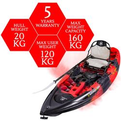 NextGen 9 Fishing Kayak Package - Redback [Adelaide]
