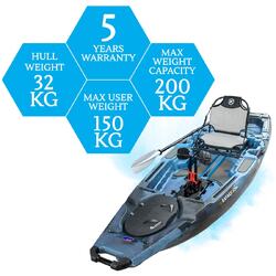 NextGen 11.5 Pedal Kayak - Steel Blue [Melbourne]