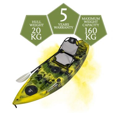 NEXTGEN 9 Fishing Kayak Package - Aussie Gold [Brisbane-Rocklea]