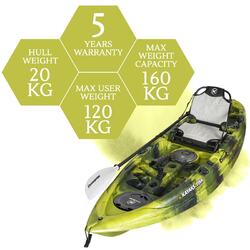 NEXTGEN 9 Fishing Kayak Package - Moss Camo [Brisbane-Rocklea]