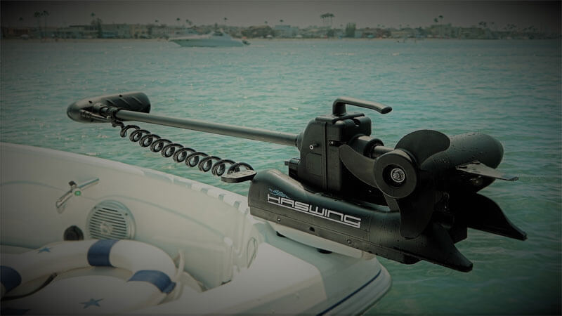 Haswing Cayman B 55lbs Trolling Motor 12V with GPS Black Haswing Cayman B 55lbs Trolling Motor 12V with GPS Black