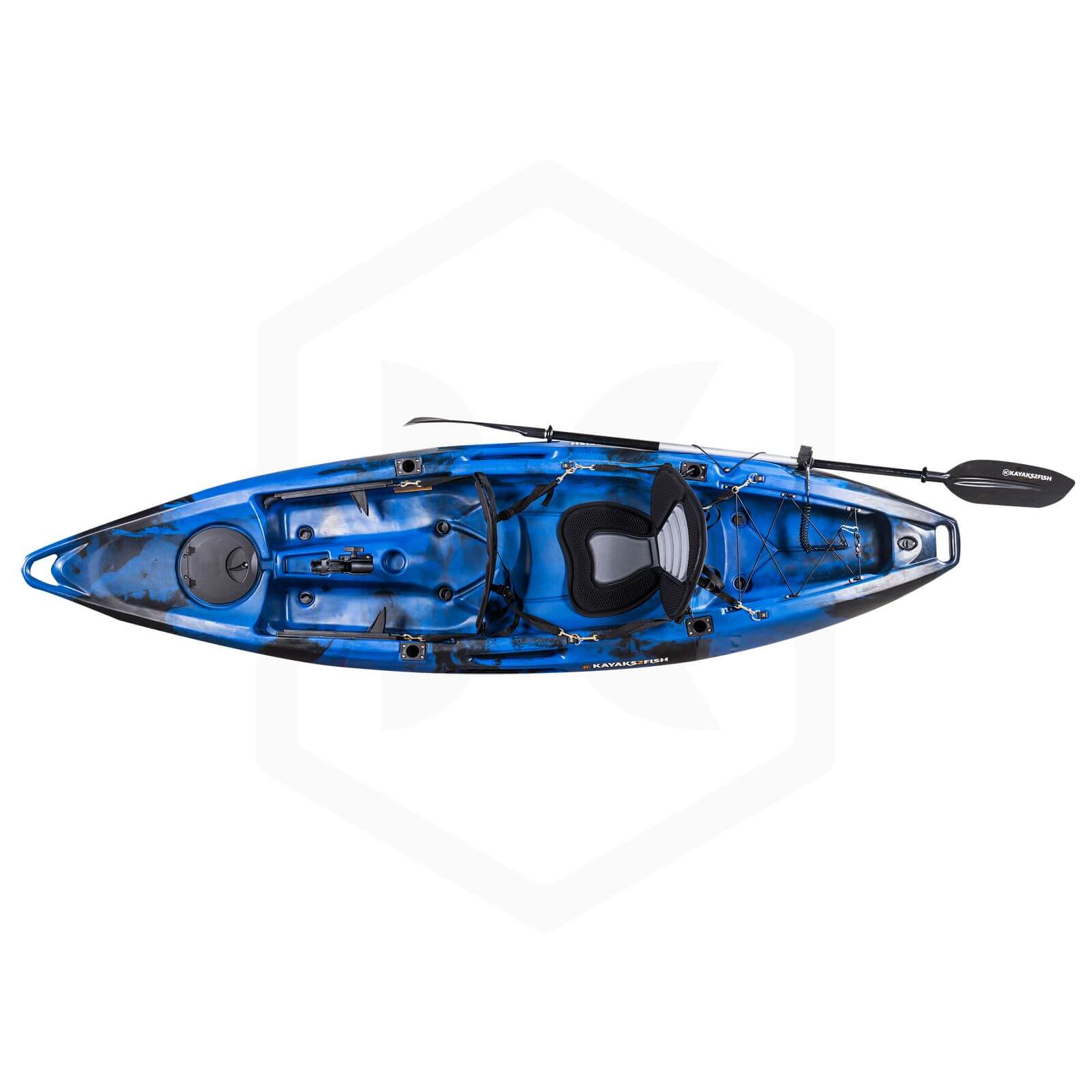 Falcon 1+1 Fishing Tandem Kayak Package Ocean