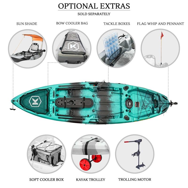 NextGen 10 MKII Pro Fishing Kayak Package - Bora Bora [Sydney]