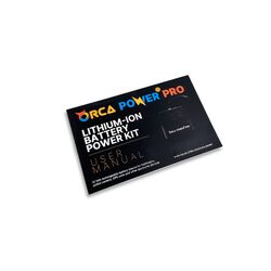 Orca Power Pro 12V 8.8AH Lithium-Ion Battery Power Kit Orca Power Pro 12V 8.8AH Lithium-Ion Battery Power Kit