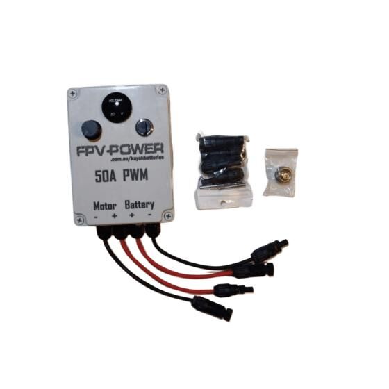 FPVPower PWM 50A with Variable Speed Controller V2 170 Kayaks2Fish