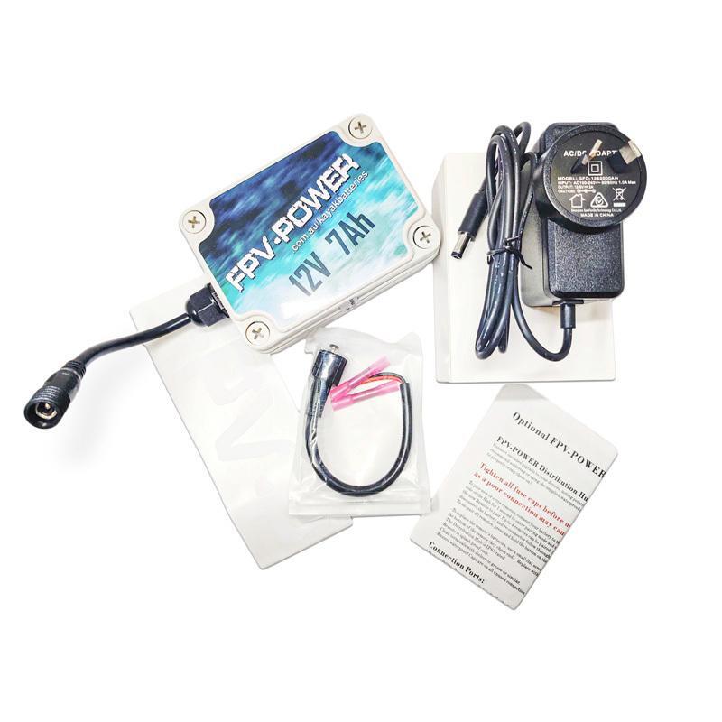 FPV-Power Kayak Battery Combo 12V 7AH $149 Kayaks2Fish