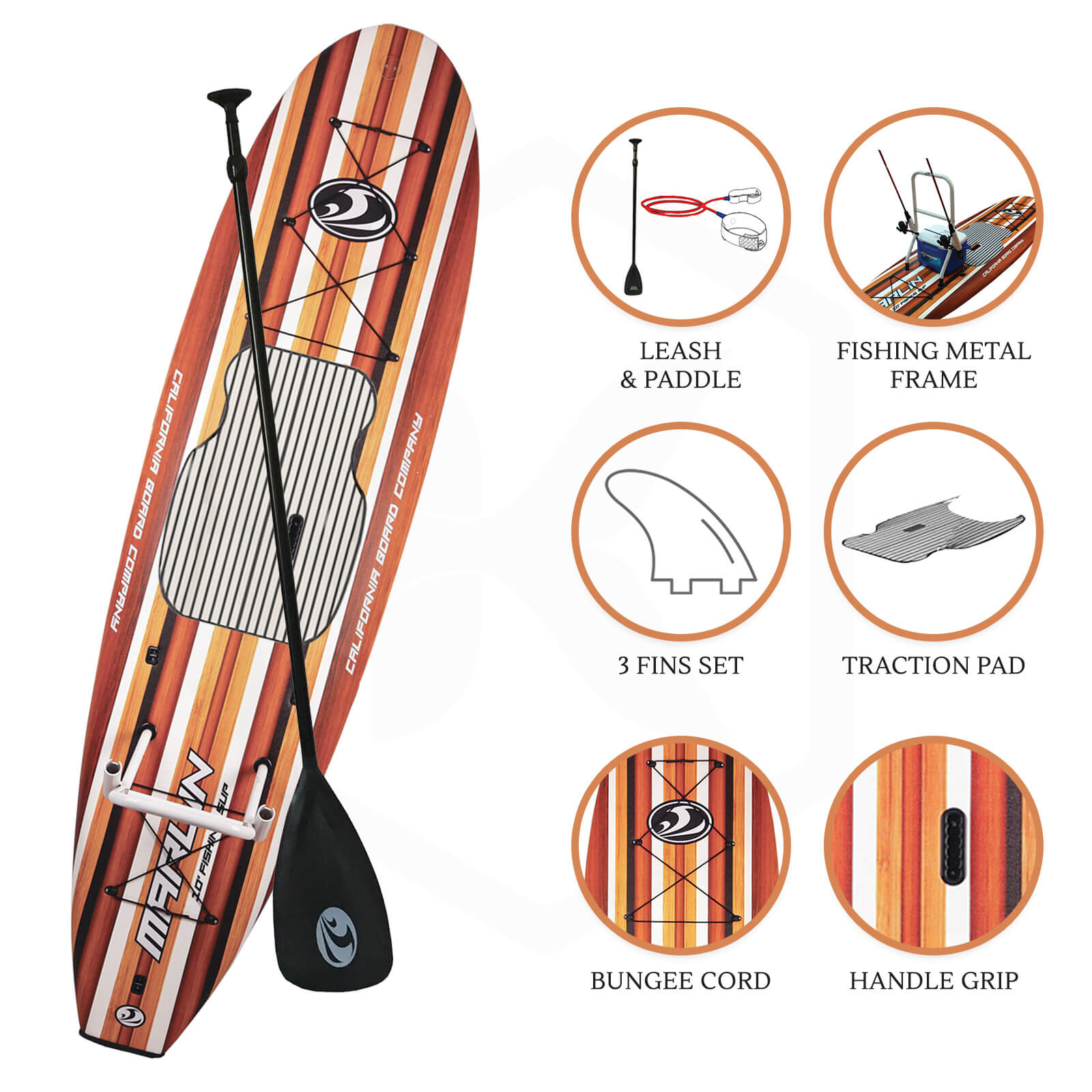 Cbc Stock 10 6 Fishing Sup Package Brown