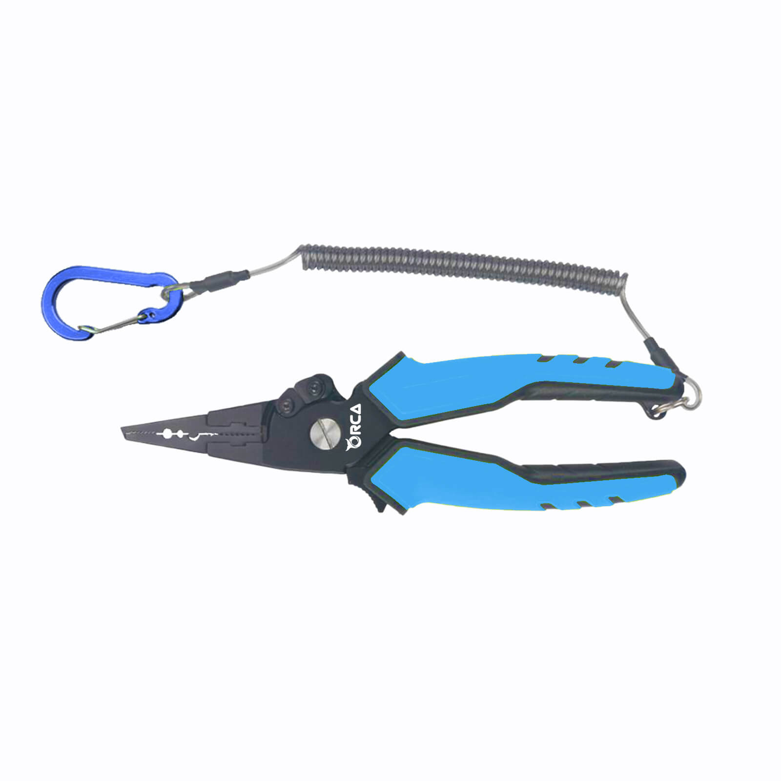 Orca Aluminium Multifunction Fishing Pliers Blue 45 Kayaks2Fish