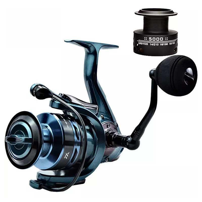 NextGen Drag Double Spool Spinning Fishing Reel 40 Kayaks2Fish