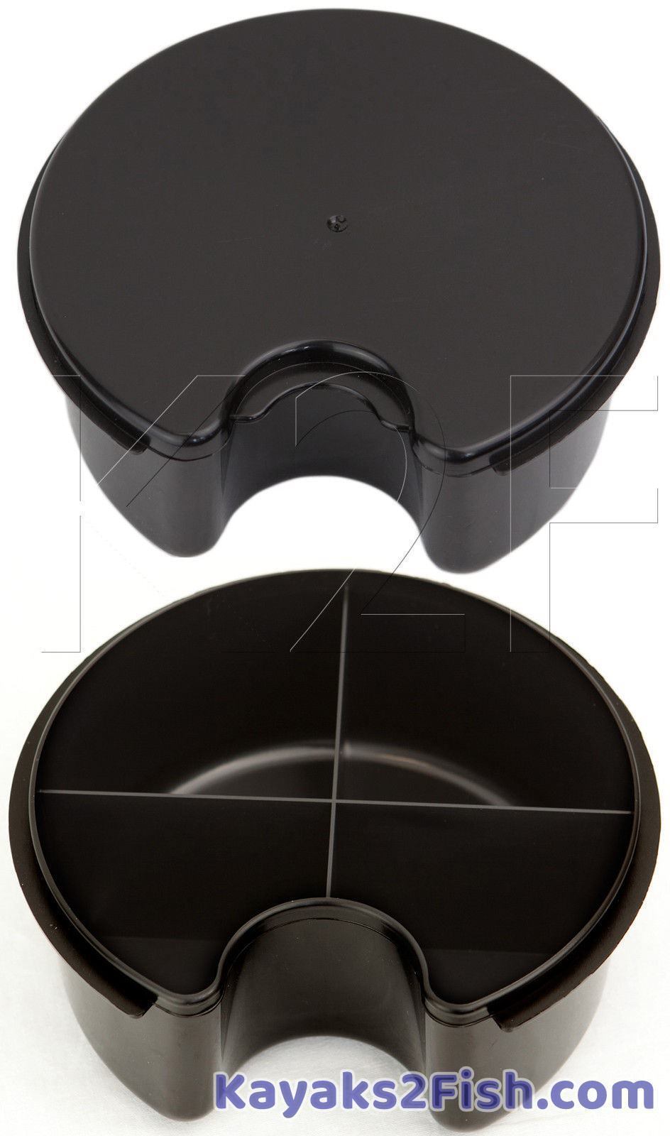 K2F Fishing Kayak Compartment Tackle Box Six Inch Kayak Tackle Box