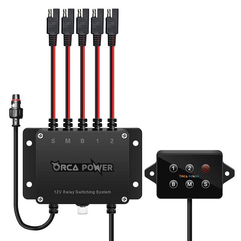 Orca Power 12V Relay Switching System 5 Ports - $135 - Kayaks2Fish