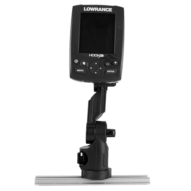 YakAttack Lowrance Fish Finder Mount with Track Mounted