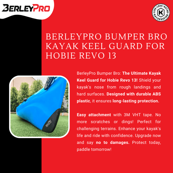 BerleyPro Bumper Bro Kayak Keel Guard for Hobie Revo 13