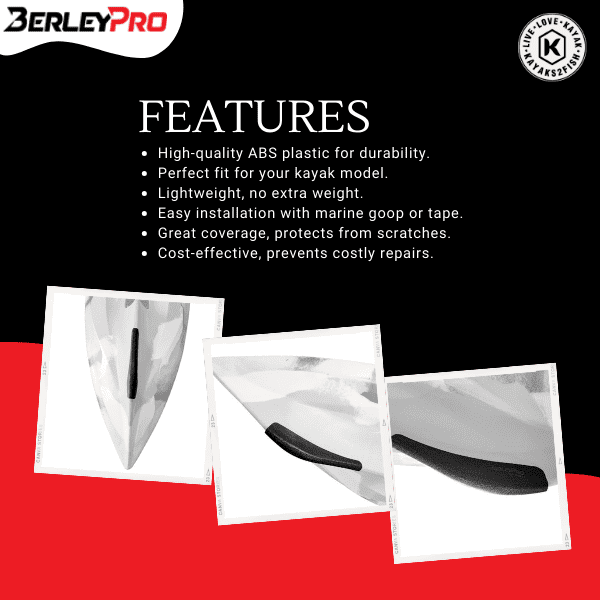 BerleyPro Bumper Bro Kayak Keel Guard for NextGen 11