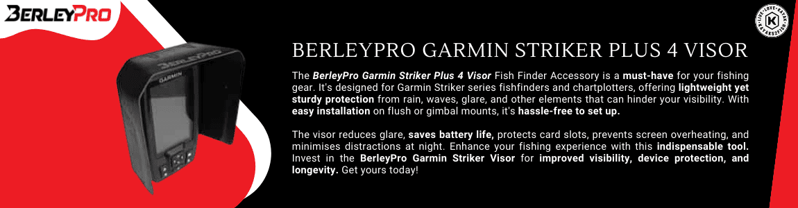 BerleyPro Garmin Striker Plus 4 Visor