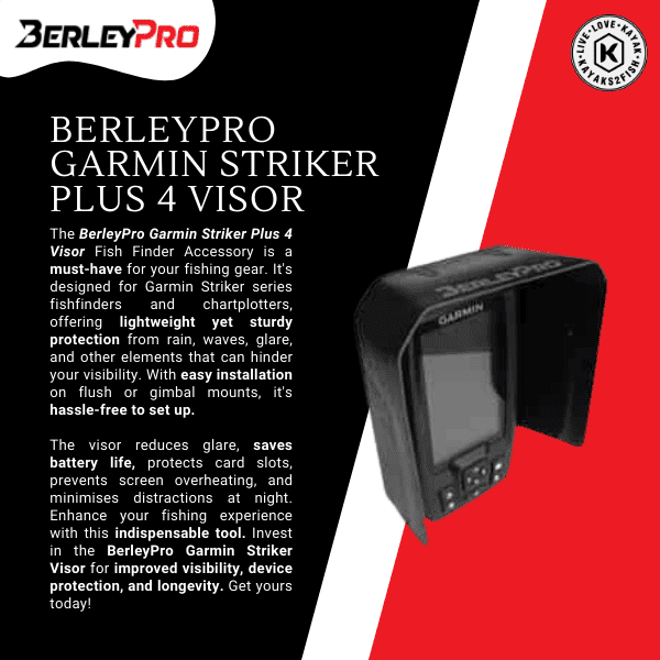 BerleyPro Garmin Striker Plus 4 Visor