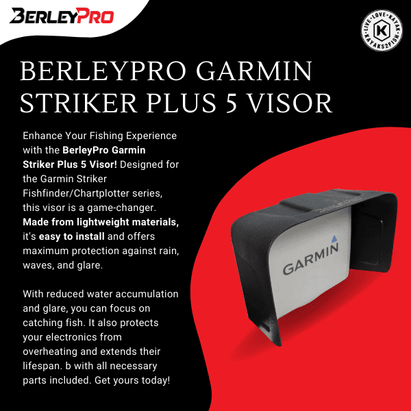 BerleyPro Garmin Striker Plus 5 Visor