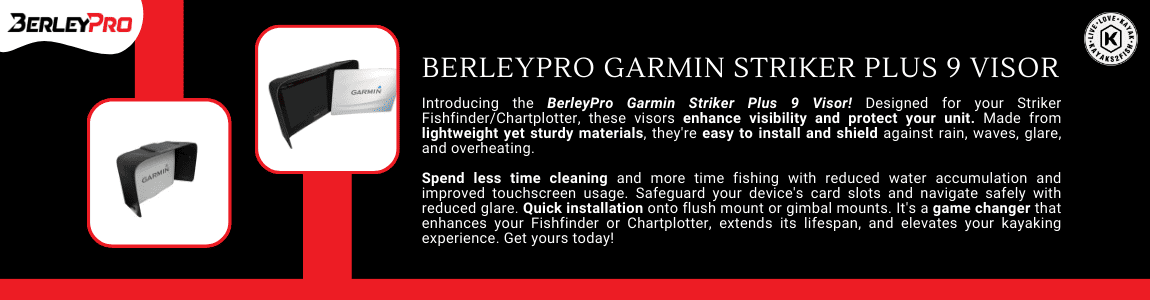 BerleyPro Garmin Striker Plus 9 Visor