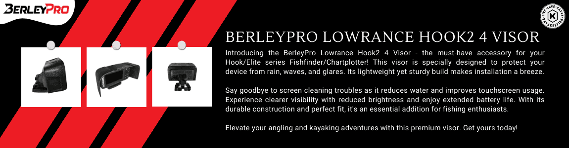 BerleyPro Lowrance Hook2 4 Visor