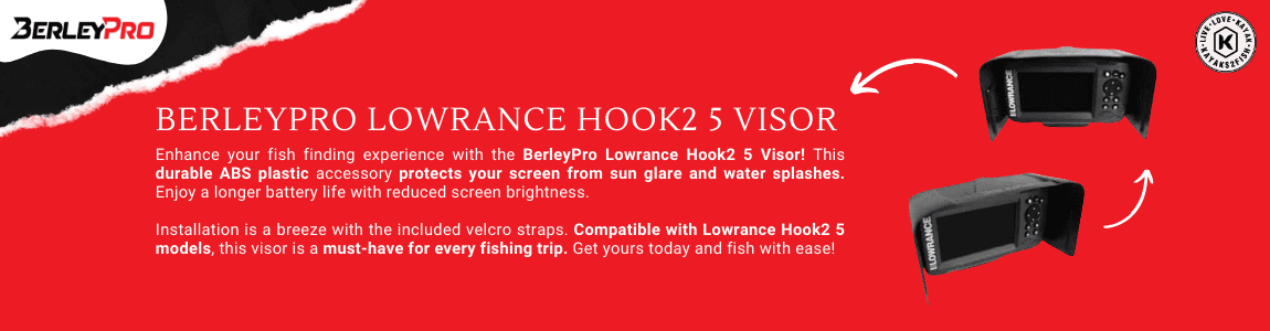 BerleyPro Lowrance Hook2 5 Visor