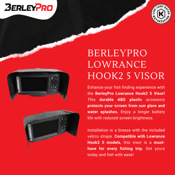 BerleyPro Lowrance Hook2 5 Visor