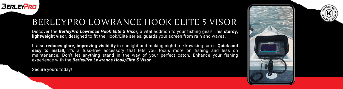 BerleyPro Lowrance Hook Elite 5 Visor