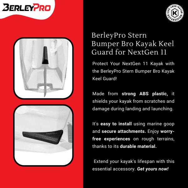 BerleyPro Stern Bumper Bro Kayak Keel Guard for NextGen 11