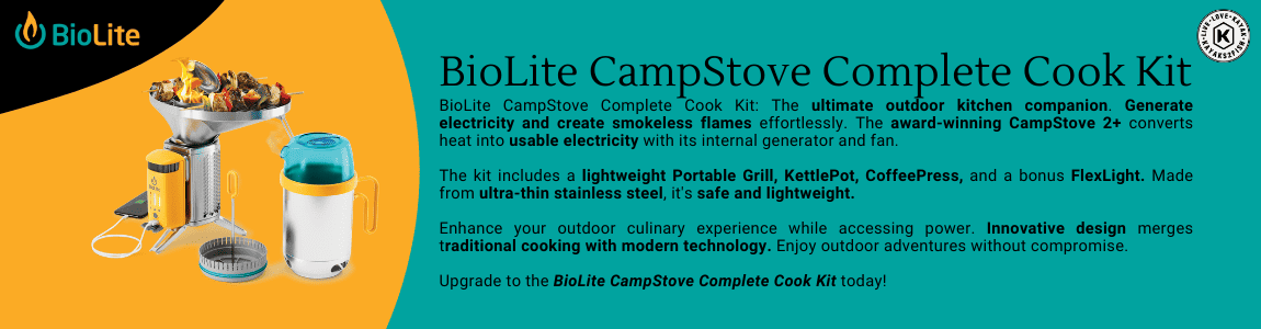 BioLite CampStove Complete Cook Kit