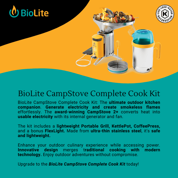 BioLite CampStove Complete Cook Kit