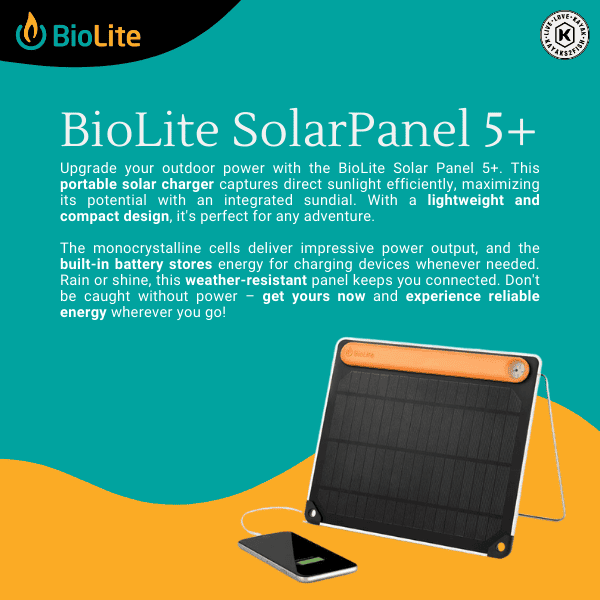 BioLite SolarPanel 5+