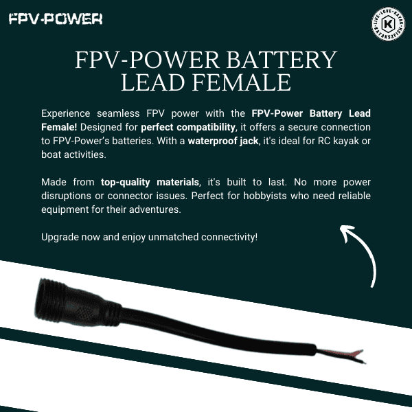 FPV-Power Battery Lead Female