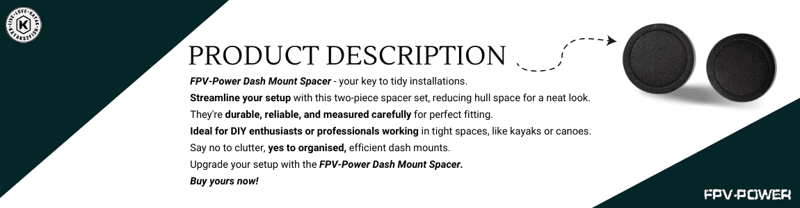FPV-Power Dash Mount Spacer 10MM 2pcs
