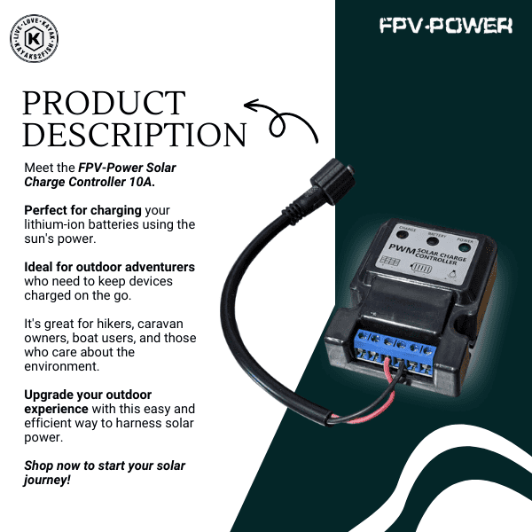 FPV-Power Solar Charge Controller 10A