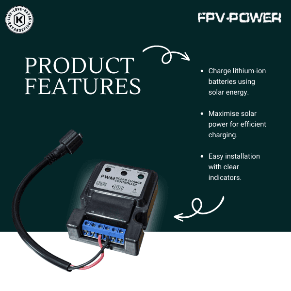 FPV-Power Solar Charge Controller 10A