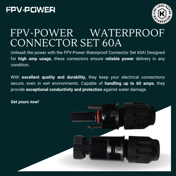 FPV-Power Waterproof Connector Set 60A