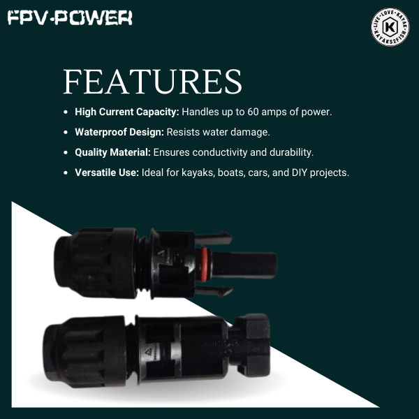 FPV-Power Waterproof Connector Set 60A