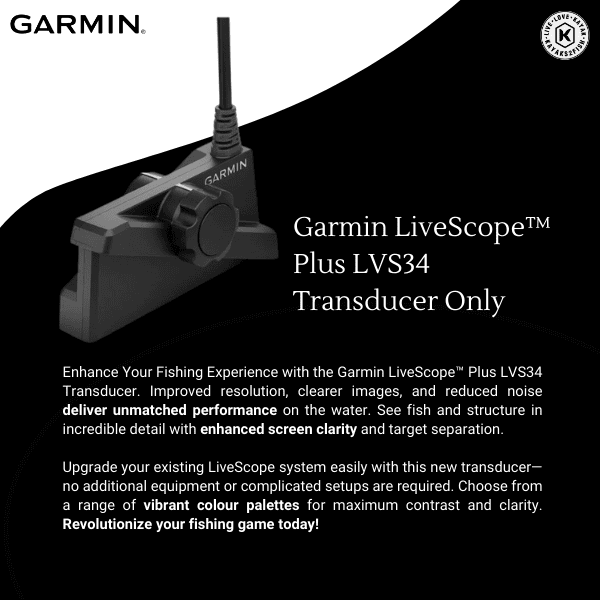 Garmin LiveScope™ Plus LVS34 Transducer Only