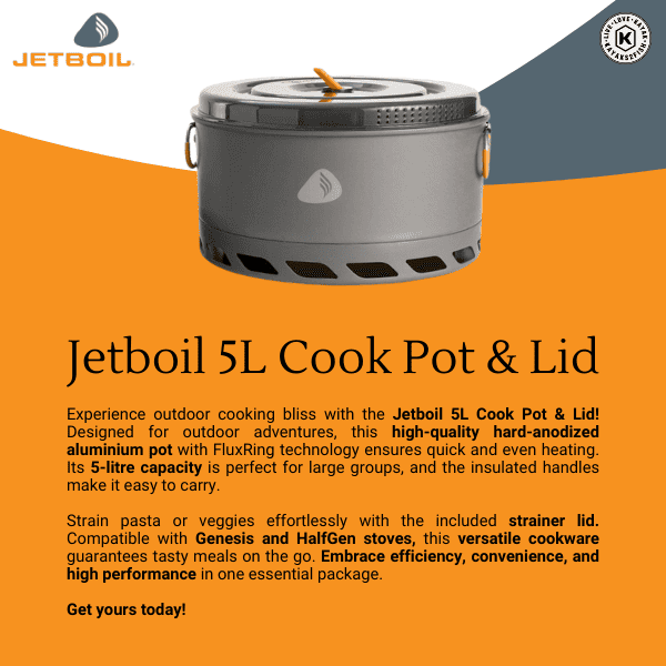 Jetboil 5L Cook Pot & Lid