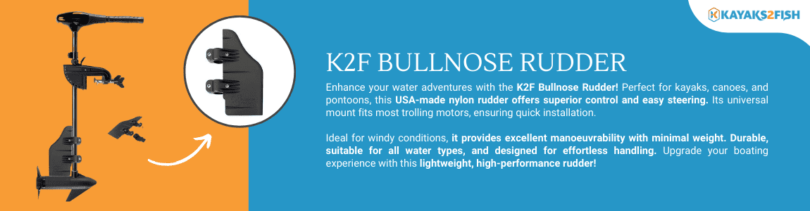 K2F Bullnose Rudder