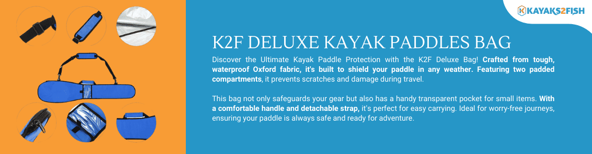 K2F Deluxe Kayak Paddles Bag