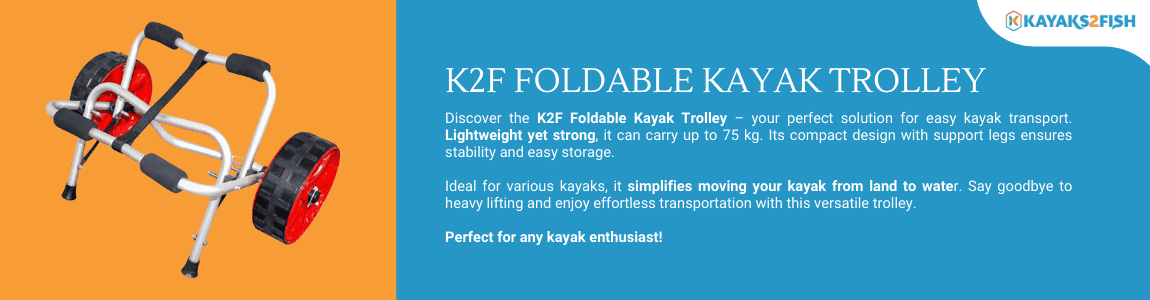 K2F Foldable Kayak Trolley