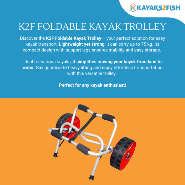 K2F Foldable Kayak Trolley