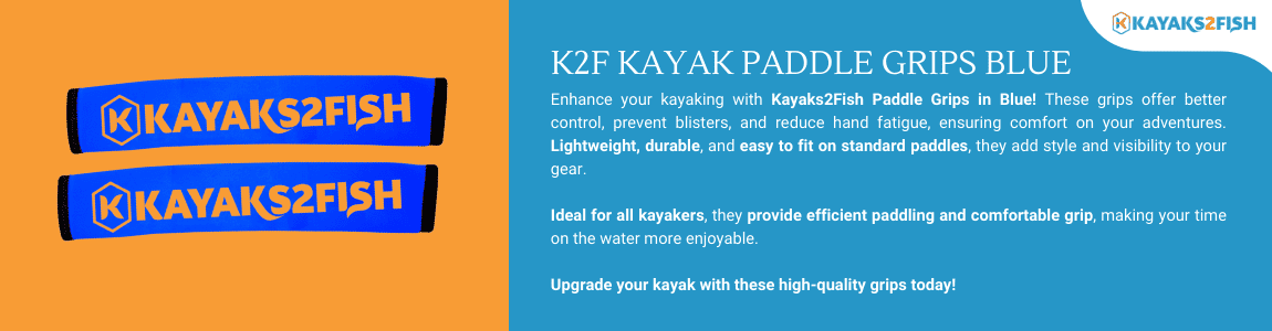 K2F Kayak Paddle Grips Blue

