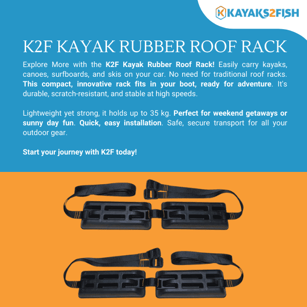 K2F Kayak Rubber Roof Rack