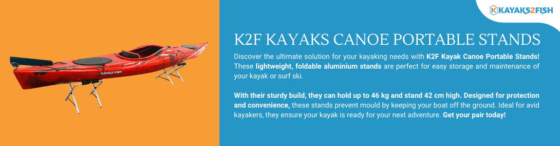 K2F Kayaks Canoe Portable Stands
