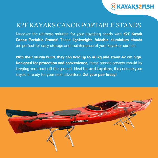 K2F Kayaks Canoe Portable Stands
