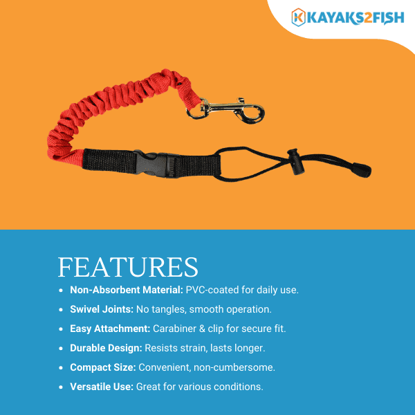 K2F Kayaks Paddle Leash
